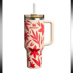Stanley 40 OZ Resort Floral Tumbler Quencher H2.0 Limited Edition New Authentic